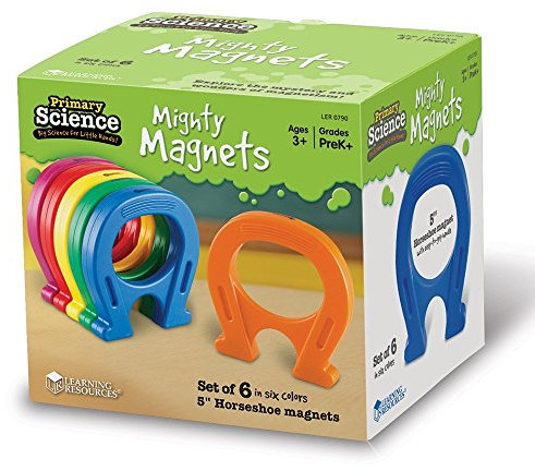 Learning Resources Primary Science Hufeisen-Magneten (6-teiliges Set)