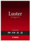 Canon Fotopapier Luster LU-101 glänzend weiß - (DIN A3 20 Blatt) für Tintenstrahldrucker - PIXMA Drucker 29,7x42 cm (260 g/qm)