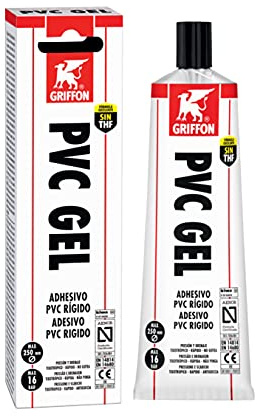 Griffon - Pegamento de PVC en tubo de 125 ml