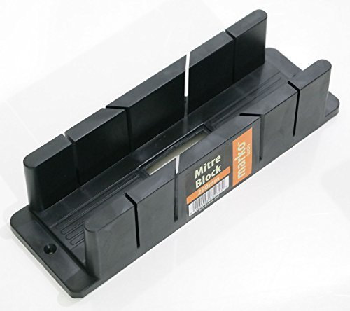 Mitre Block 290mm Angle Cutting Carpenter Crafts Box 45 & 90 Degree Framing