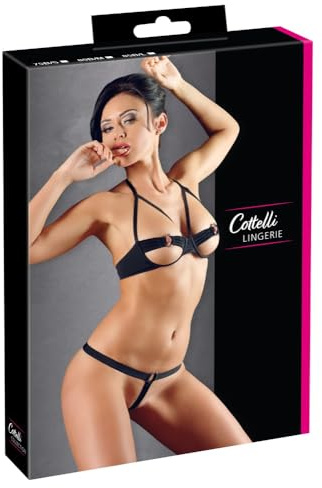 Cottelli Collection BH-Set 80B/M Schwarz