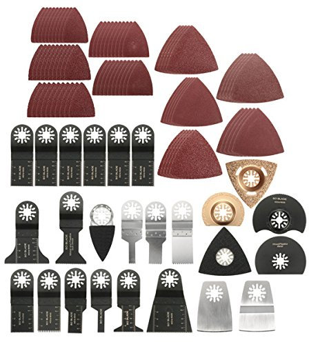 EsportsMJJ 100Pcs Mix Oszillierende Multitool Säge Blatt Für Fein Bosch Dremel Makita Schwing Werkzeuge