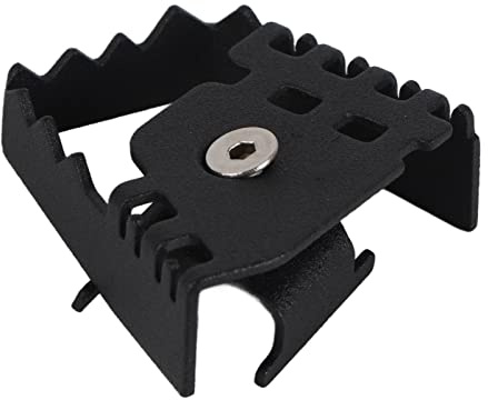 Aramox Motorcykel Bakre Fotbromsspak Pedal Förlängare för F800GS F700GS F650GS R1150GS R1200GS, Svart