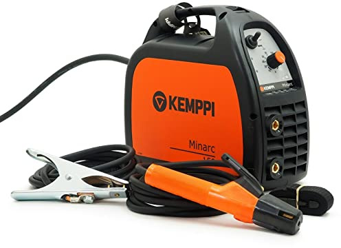 KEMPP Minarc 150A Soldadora Inversor ARC Electrodos MMA 1ph 230 V, naranja, 450x227x368mm