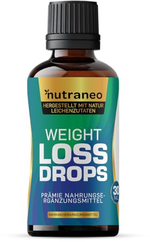 WeightLoss Drops Nutraneo Natural Bitter Orange Peel Extract and Rambutan Fruit Extract Dietary Supplement 30ml