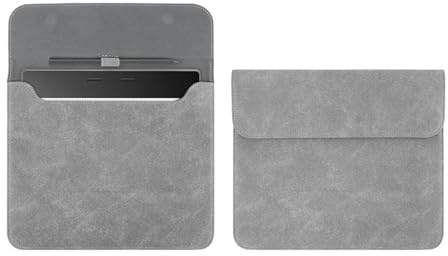 YUNKEPBCBM Compatibile con Boox Note Air5 C 10.3 pollici Tablet eBook Slim Magnetic Sleeve Pouch con slot Per penna stilo(Gray)