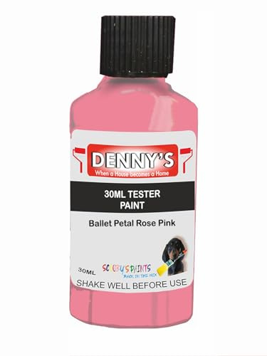 Premium Interior Wall & Ceiling Emulsion Paint – Ballet Petal Rose Pink – Rich Matt Finish, Durable & Washable, Low Odour, Ideal for Living Rooms, Bedrooms & Hallways (30ML Tester Bottle)