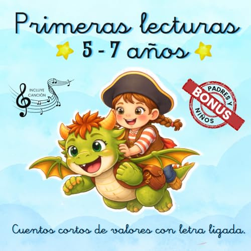 Aprendo a leer: Cuentos cortos, cuentos con letra ligada y cuentos de valores para aprender a leer disfrutando. Montessori. 5-8 años.