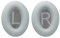 Aurivor Almohadillas de Repuesto para Auriculares Bose QuietComfort QC 35 (II) 25 15 2, Almohadillas para Auriculares QC35 (II) QC25 QC15 QC2 SoundTrue/SoundLink AE2/AE2i/AE2w (Gris Plateado)