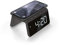 Caliber Digitaler Wecker mit Licht, dimmbarem Display, Doppelalarm & Quick Charge Ladestation, Für Kinder & Tiefschläfer, lauter Alarm, Digitale Uhr