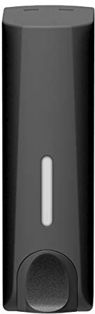 ILIKEPOW Soap Dispenser Shower Gel Shampoo Conditioner ABS Wall Mount 350ml Black