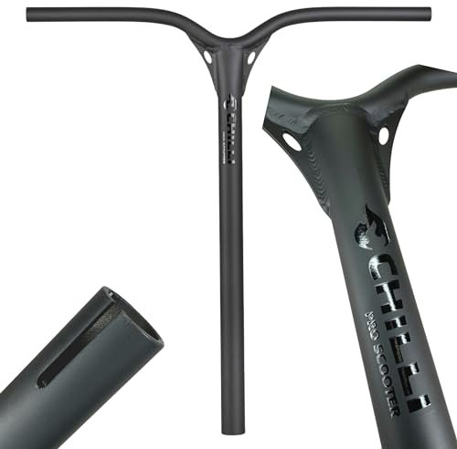 Chilli Pro Scooter Reaper Base Rocky 5000 Stunt-Scooter IHC System Ersatz Tret Roller Lenker (Beast/Cole Alu leicht H=62cm / W=58cm schwarz)