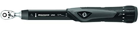 MATADOR Drehmomentschlüssel UNO 5-25 Nm | Drehmomentschlüssel 1/4 Zoll mit Ratsche | Torque wrench | MATADOR Werkzeug Nr. 61750025