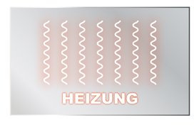 SARAR Spiegelheizung ohne extra Schalter