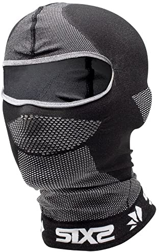 SIXS BreezyTouch Black Carbon-hjälm – one size