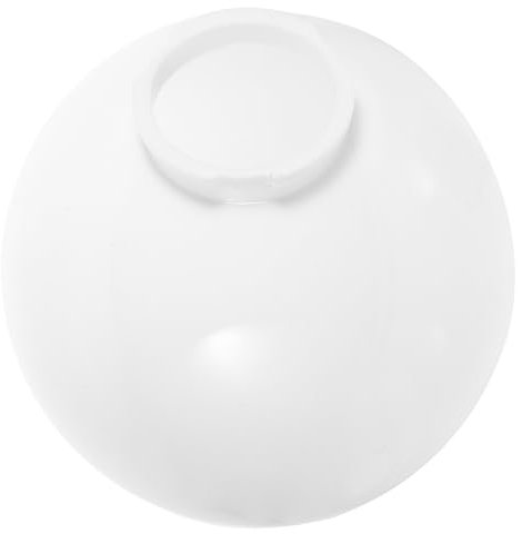 HOLIDYOYO Globo De Repuesto De Acrílico Poste De Lámpara De 250 Mm Pantalla De Bola De Globo Cubierta De Luz De Sombra De Esfera Opal De Repuesto Para Techo Accesorios De Pared O