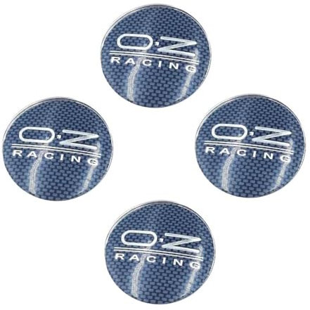 LZQbld 4 Stück Radnabenkappen für O.Z（60MM）, Nabendeckel Radnabendeckel Wasserdicht Staubdicht Reifen Felgen Zubehör