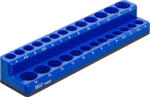 BGS 74597 | Plastic Holder for Socket Spanner Inserts | Magnetic | 6.3 mm (1/4 Inch)