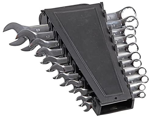 Duratool D02322 Combination Spanner Set, 11 Piece