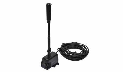 vidaXL Pompa ELETTRICA 3 GETTI Giochi d'Acqua FONTANE VASCHE STAGNI LAGHETTI 1000L./H