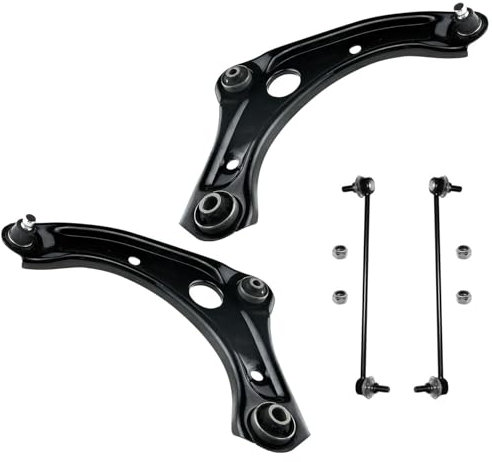 2x Querlenker 2x Koppelstange Vorderachse für Nissan Micra IV K13 für Note E12