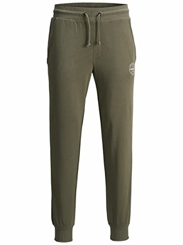 Jack & Jones Pantalones de chándal para Hombre de Corte Regular, Verde Oliva, XL