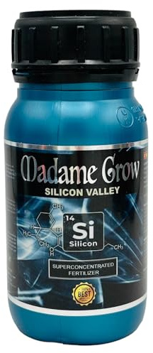 MADAME GROW - Organiskt gödselmedel - För att täcka växtbrister 420 - (250 ml) (SILIKONbrist)