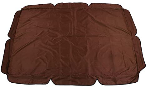 QANYEGN Cubierta Superior Abatible, Toldo Abatible, Tela Ox 600D, Cubierta Superior Impermeable para Porche, Cubierta Superior Abatible para Exteriores, Reemplazo(Coffee)