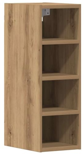vidaXL Hanging Cabinet Riga Artisan Oak 20x29.5x60 cm Engineered Wood