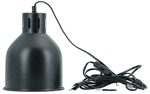 Venso EcoSolutions E27 SAGA paralume nero, fotosintesi migliorata e maggiore formazione di clorofilla, lampada di crescita a LED, luce di crescita per piante da interno, ortaggi, fiori