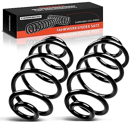 Frankberg 2x Federn Fahrwerksfeder Hinterachse Kompatibel mit Meriva 1.4L MPV 2004-2010 Meriva 1.6L 1.7L 1.8L MPV 2003-2010