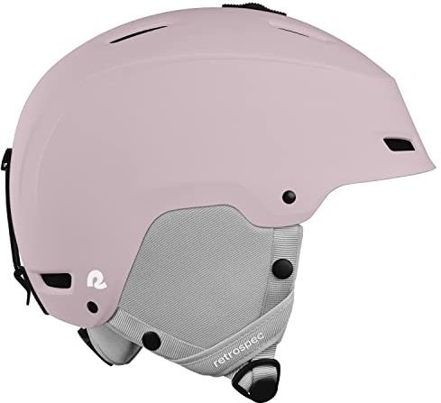 Retrospec Zephyr Ski Helmet - Snowboard Helmet for Adults & Youth- Adjustable Fit Snow Helmet with Protective Shell, and Breathable Vents for Men, Women, Boys and Girls
