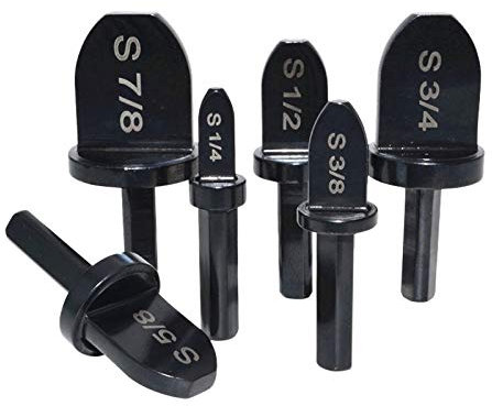 Expansor de tubo de cobre Vobor - Juego de reparación de HVAC de 6 piezas de herramienta de prensado de tubería de cobre manual profesional