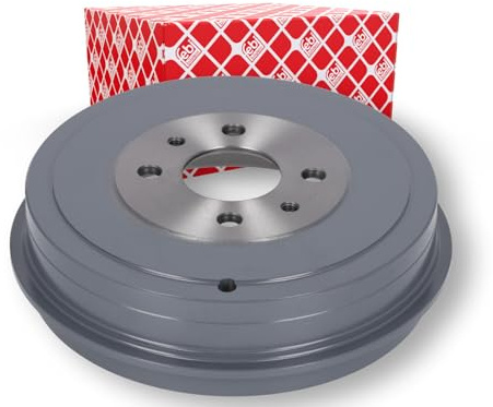 FEBI BILSTEIN Tambor de freno 2x Trasero Derecha Trasero Izquierda corona de agujeros Ø98mm