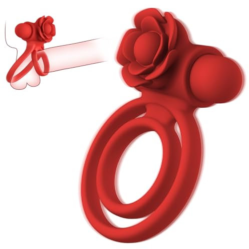 Penisring Vibratoren Elektrischer Penistrainer Vibrator mit App Steuerung Masturbieren Männer mit 10 Vibrationsmodi, 2 in1 Sex Spielzeug für Männer