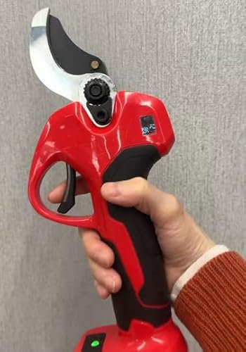 Kebtek Akku Gartenschere Akku Astschere 40mm, 1,6''-0,98'' Elektrische Schere Zweige Schneiden Buchsbaumschere Elektrisch Profi für Gartenarbeit Schwerlast (Nur ScherenköRper)