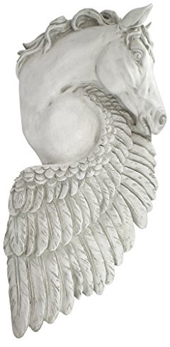 Design Toscano Wings of Fury Pegasus Horse Wall Sculpture