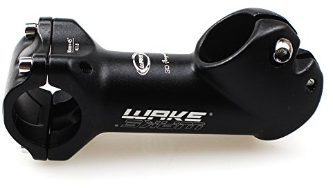 Wake 31.8 Stem 90mm 45 Degree MTB Stem 31.8 mm Handlebar Stem Riser for Mountain Bike Road Bike, MTB, BMX, Cycling
