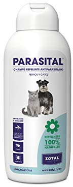 Zotal Parasital Champú Antiparasitario para Perro y Gato, 400 Ml