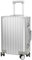 Sindermore Koffer mit TSA-Schloss von Aluninum, Silber, 20 inch Carry-on