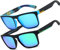 HGDGears Mens Sunglasses Polarized With UV400 Protection Lightweight Frame Sun Glasses for Outdoor