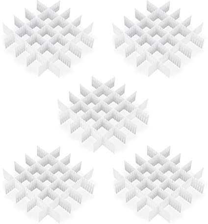 CROING 𝗦𝗰𝗵𝘂𝗯𝗹𝗮𝗱𝗲𝗻𝗲𝗶𝗻𝘁𝗲𝗶𝗹𝗲𝗿 40 x Schubladeneinteiler Schubladenteiler Schubladenraster