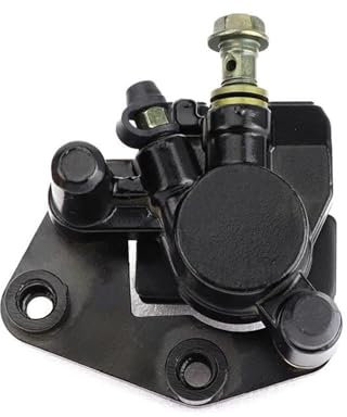 Hintere Scheibenbremse Bremssattel System Pad Für GY6 50cc 70cc 90cc 110cc 125cc Scoote für KYMC&O Motorrad Dirt Pit Bike Moped ATV Quad Vorne Hydraulische scheibenbremssättel Fit (Color : Black)