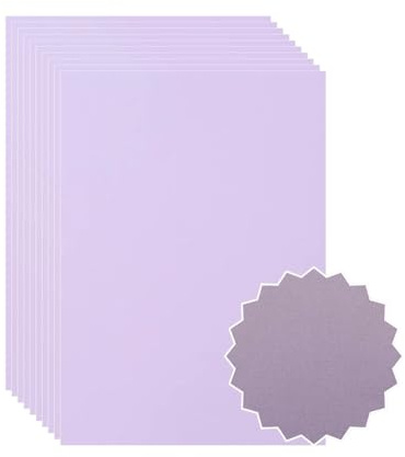 ASENME A3 dekorativt papper, pastelllila Texturerat (Pastelllila, A3 / 8 enheter)