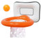 BONHHC Basketball Spiele, Aufblasbare Basketball Wurfspiel, Head Basketballkorb Spielzeug, Mini Basketballkorb Wurfspiel für Geburtstag Geschenk Indoor Outdoor Partyspiele