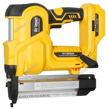 Clavadora de clavos, pistola de clavos, Pistola Clavadora/grapadora Eléctrica Inalámbrica 2 En 1 De 18V Con 200 Uds. De Clavos F50 Y 9032(K432) Compatible Con Batería De Litio De La Serie B De 18v Par