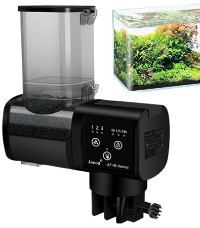 Nourrisseur Poisson Aquarium Distributeur Automatique Nourriture Bassin