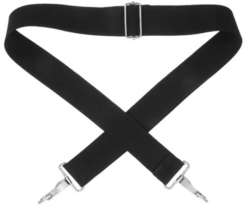 Alipis Adjustable Snare Drum Strap with Quick Release Hook Nylon Shoulder Belt with Elastic Pad for Marching Band Performances DIY Fit Percussion Instrument Carrier
