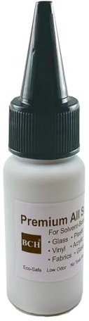 BCH Stamp Ink Refill (Black) – Fast-Drying, Long-Lasting, Non-Toxic Ink for Rubber Stamps, Self-Inking Stamps, and Ink Pads – Smudge-Resistant & Fade-Proof