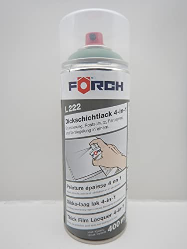 Förch 4 in 1 RAL 6011 RESEDAGRÜN GRÜN DICKSCHICHTLACK LACK SPRAY SPRAYDOSE 400ML (1)